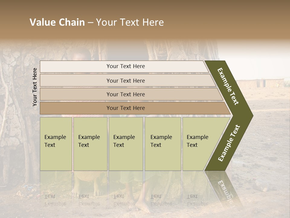 Misery Bare Sister PowerPoint Template