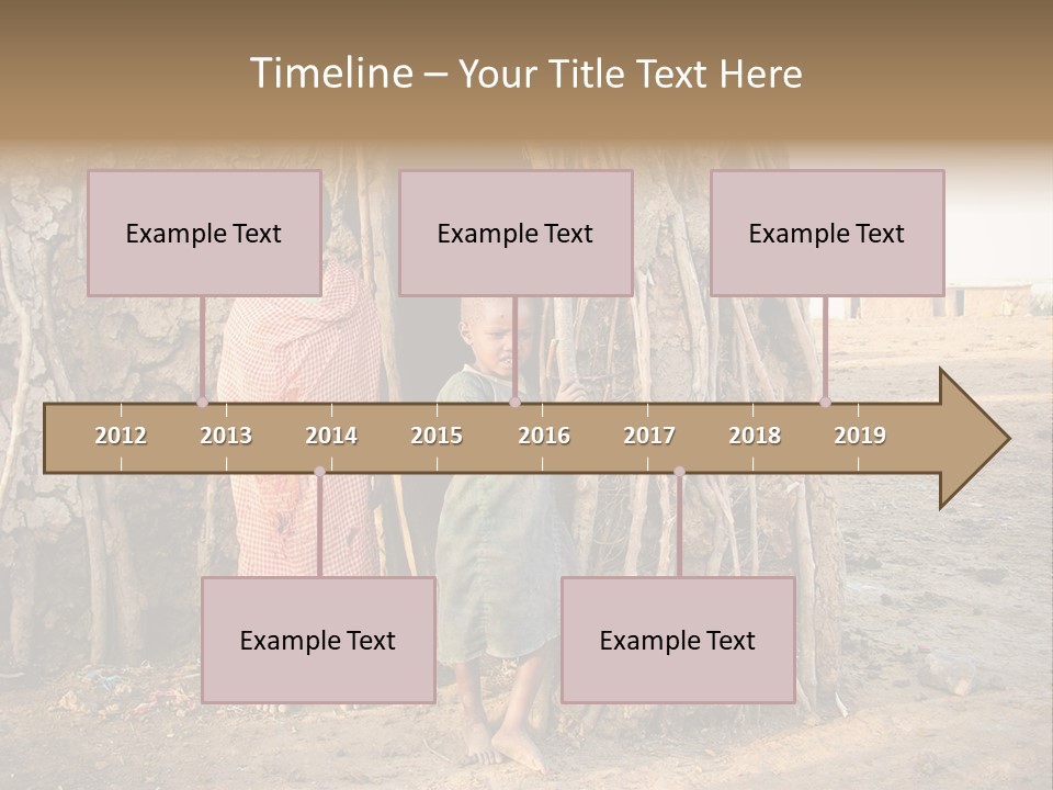 Misery Bare Sister PowerPoint Template