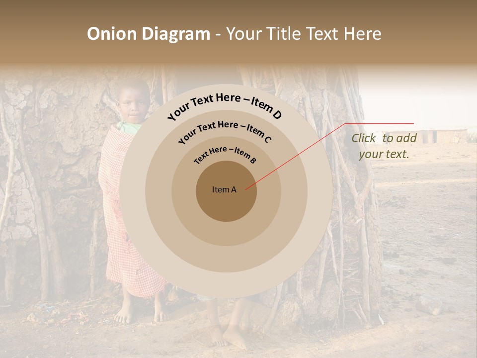 Misery Bare Sister PowerPoint Template