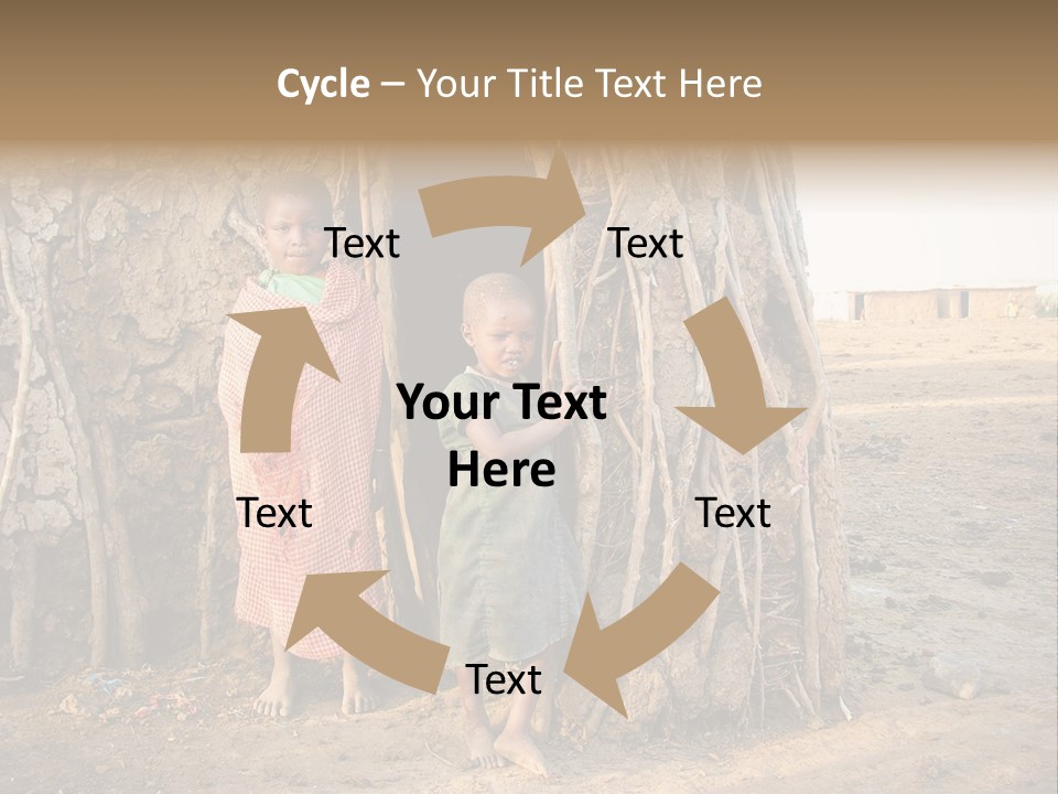 Misery Bare Sister PowerPoint Template