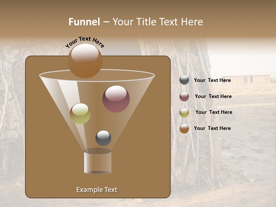 Misery Bare Sister PowerPoint Template