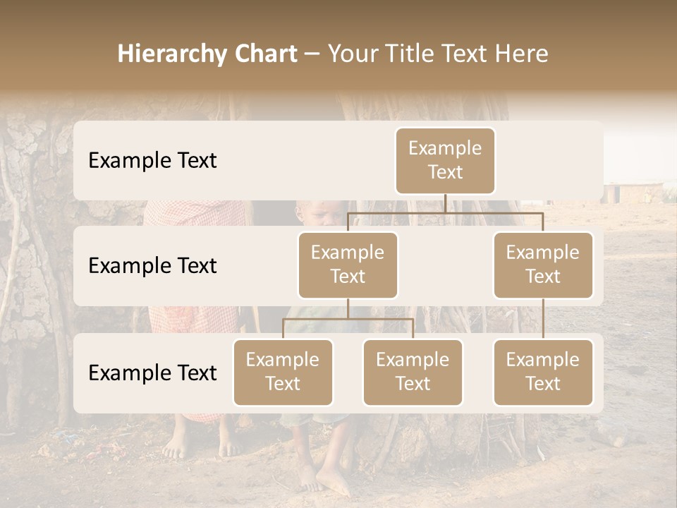 Misery Bare Sister PowerPoint Template
