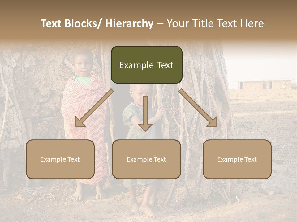 Misery Bare Sister PowerPoint Template