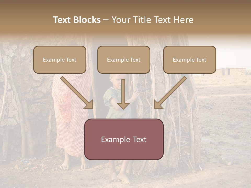 Misery Bare Sister PowerPoint Template