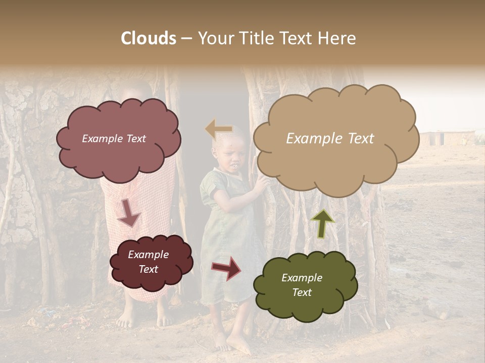 Misery Bare Sister PowerPoint Template