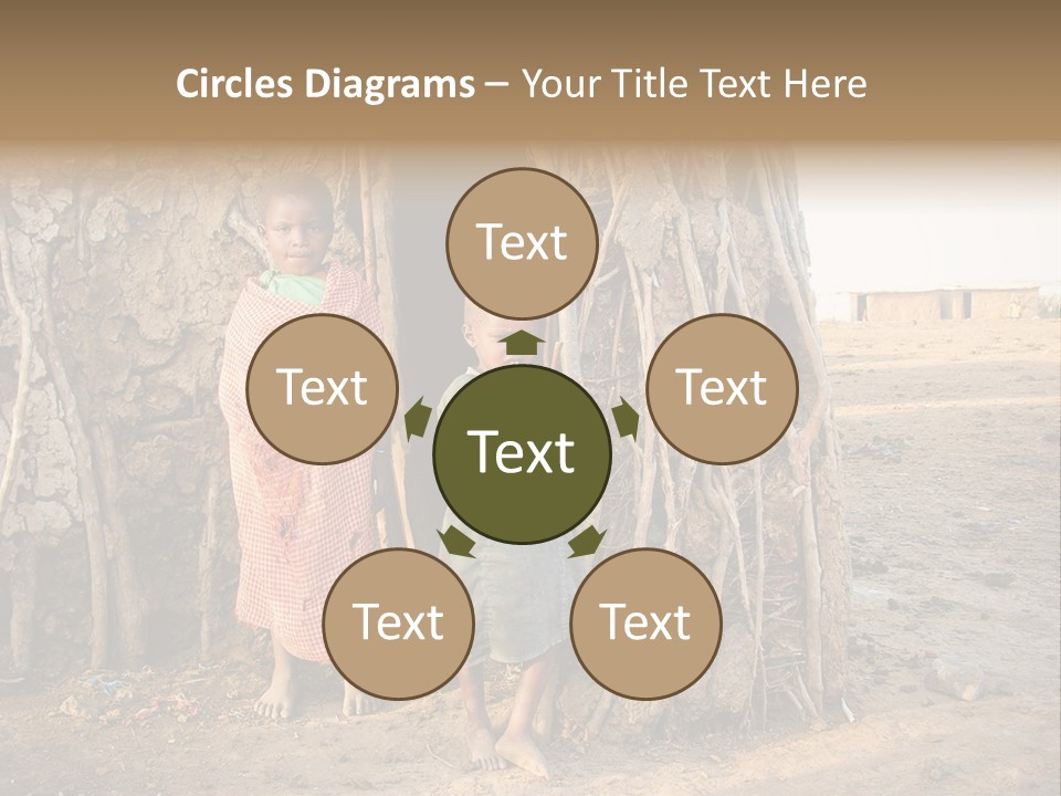 Misery Bare Sister PowerPoint Template