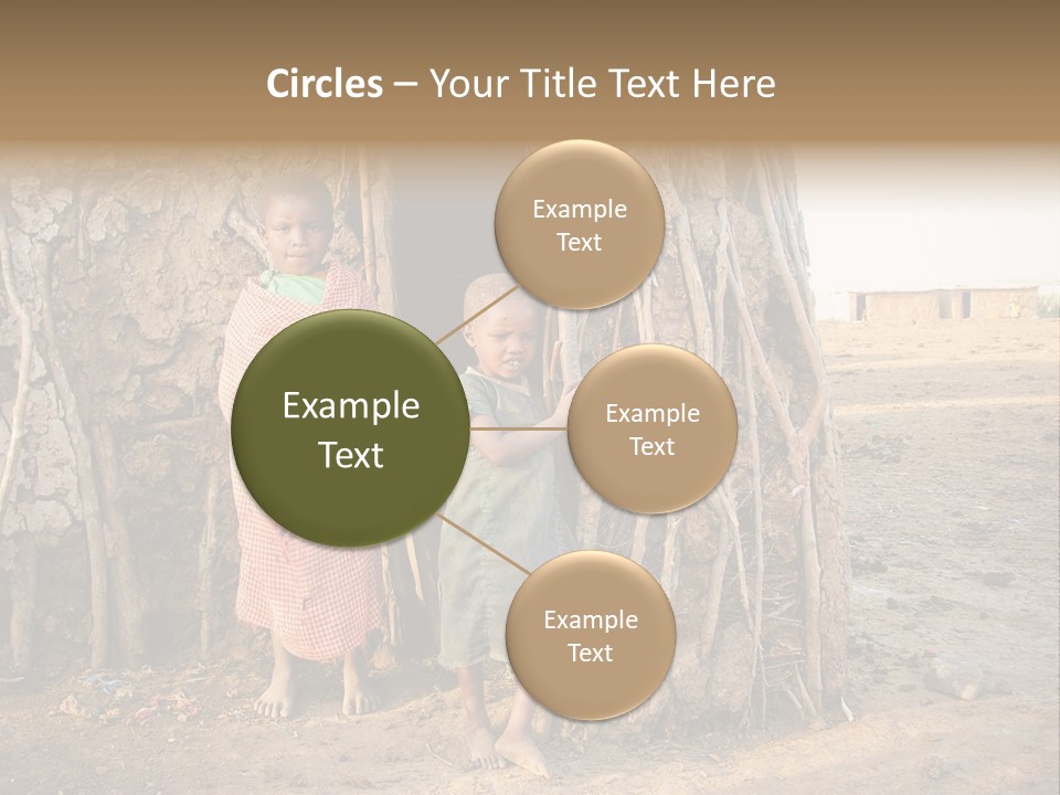 Misery Bare Sister PowerPoint Template