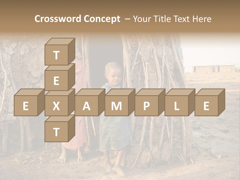 Misery Bare Sister PowerPoint Template