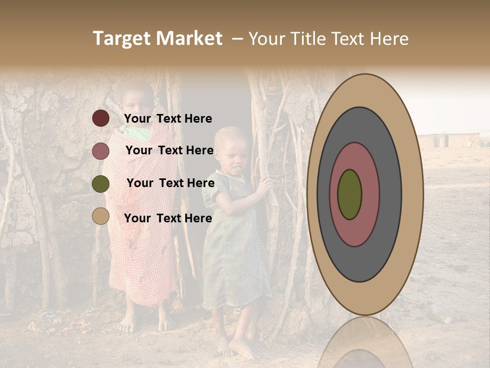 Misery Bare Sister PowerPoint Template