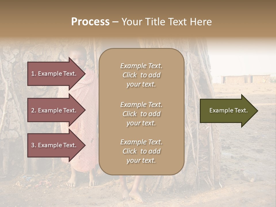 Misery Bare Sister PowerPoint Template