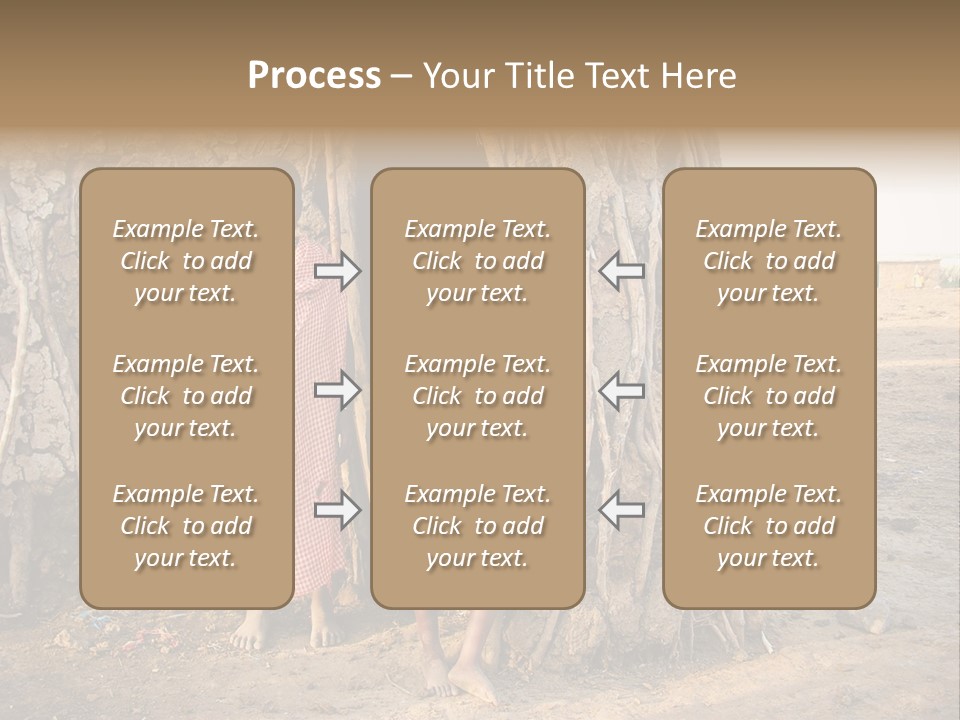 Misery Bare Sister PowerPoint Template
