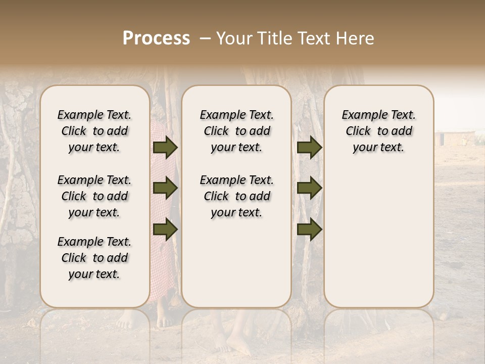 Misery Bare Sister PowerPoint Template