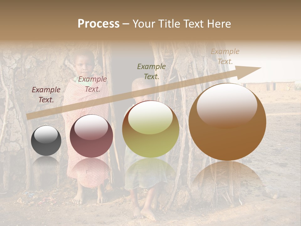 Misery Bare Sister PowerPoint Template