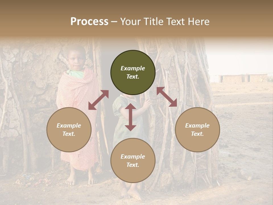 Misery Bare Sister PowerPoint Template