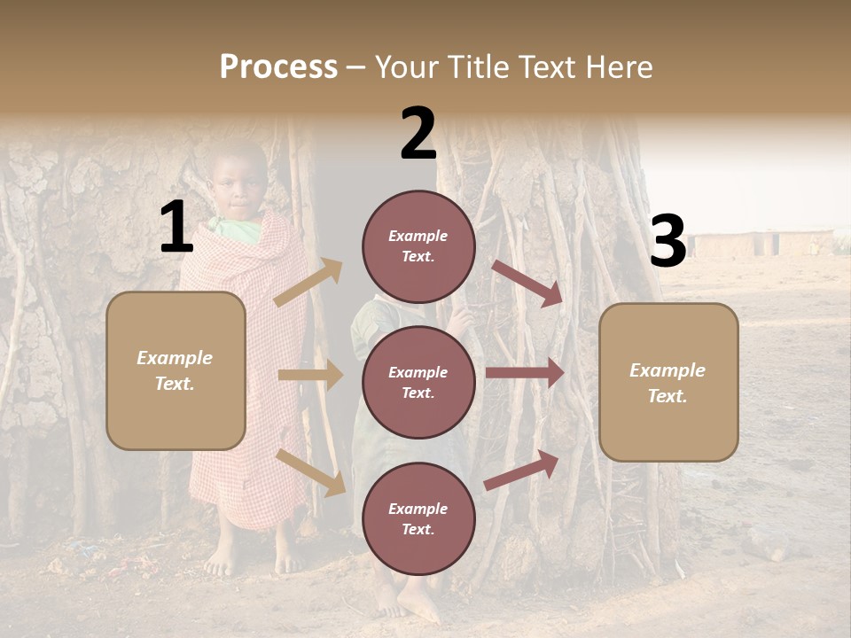 Misery Bare Sister PowerPoint Template