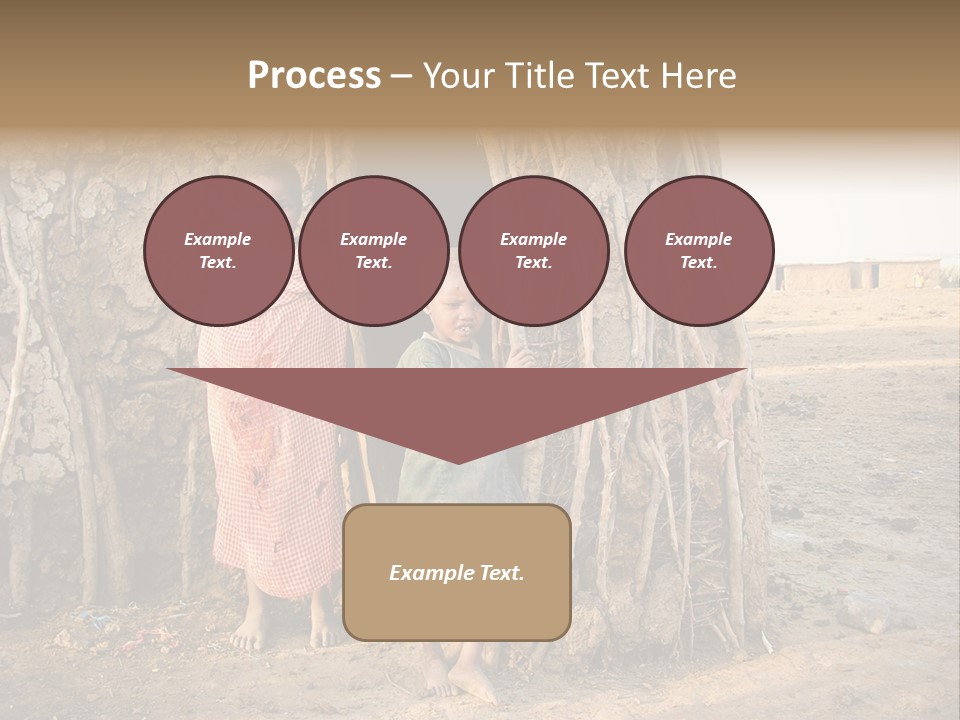 Misery Bare Sister PowerPoint Template