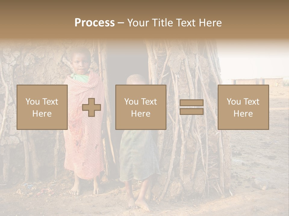 Misery Bare Sister PowerPoint Template