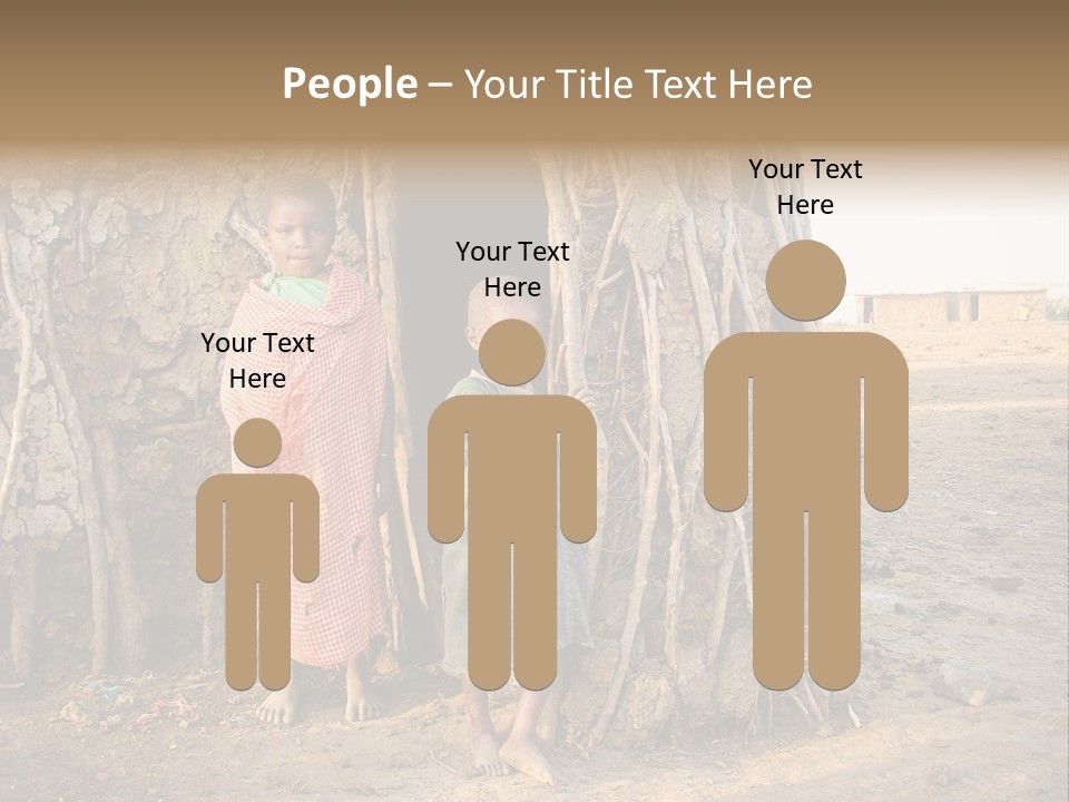 Misery Bare Sister PowerPoint Template