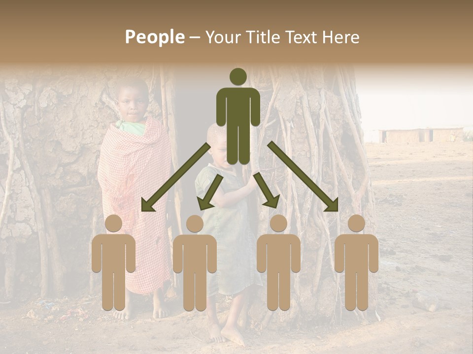 Misery Bare Sister PowerPoint Template