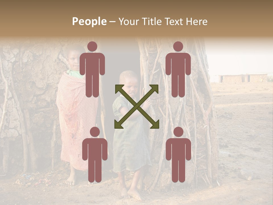 Misery Bare Sister PowerPoint Template