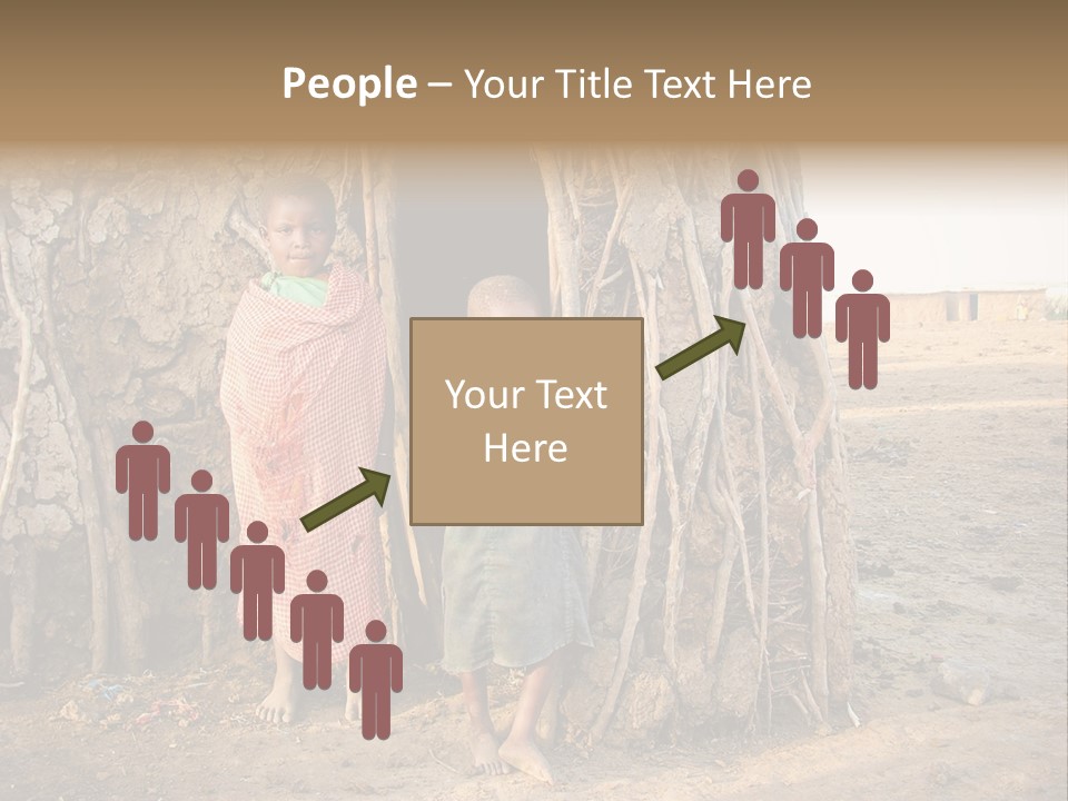 Misery Bare Sister PowerPoint Template