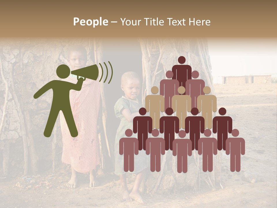 Misery Bare Sister PowerPoint Template