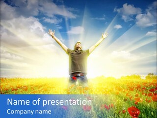 Success Spring Deep PowerPoint Template