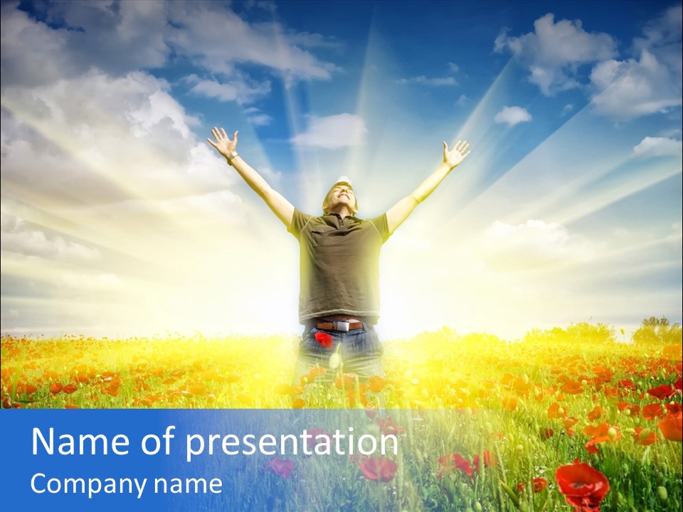 Success Spring Deep PowerPoint Template