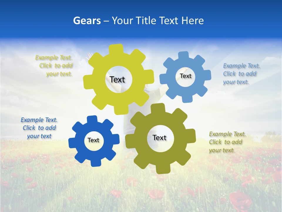 Success Spring Deep PowerPoint Template