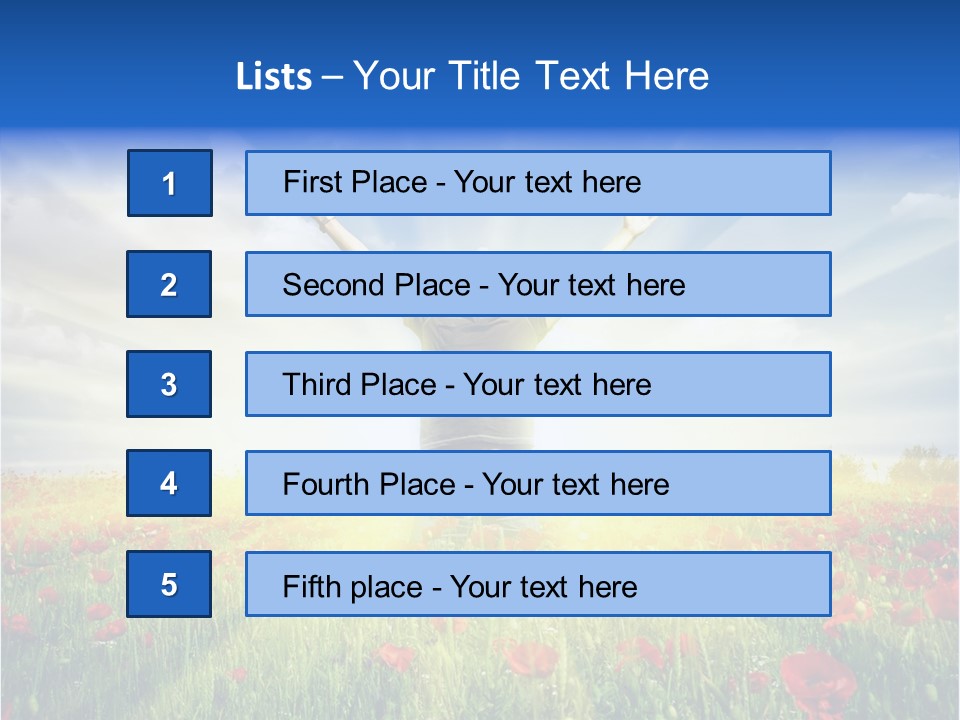 Success Spring Deep PowerPoint Template