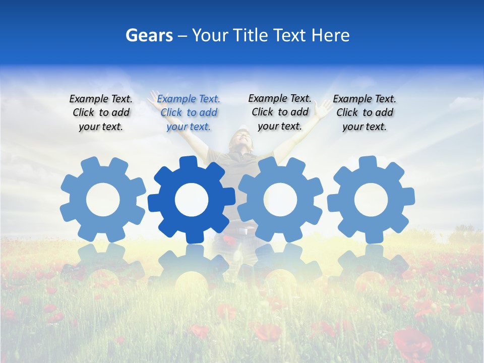 Success Spring Deep PowerPoint Template