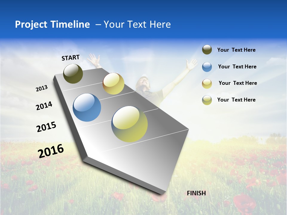 Success Spring Deep PowerPoint Template