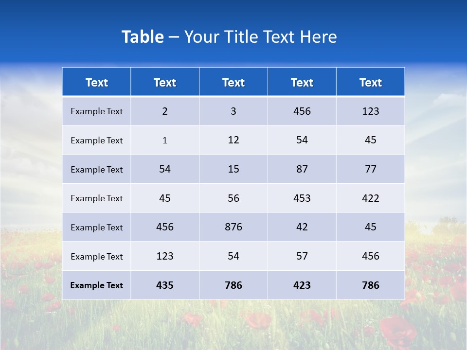 Success Spring Deep PowerPoint Template
