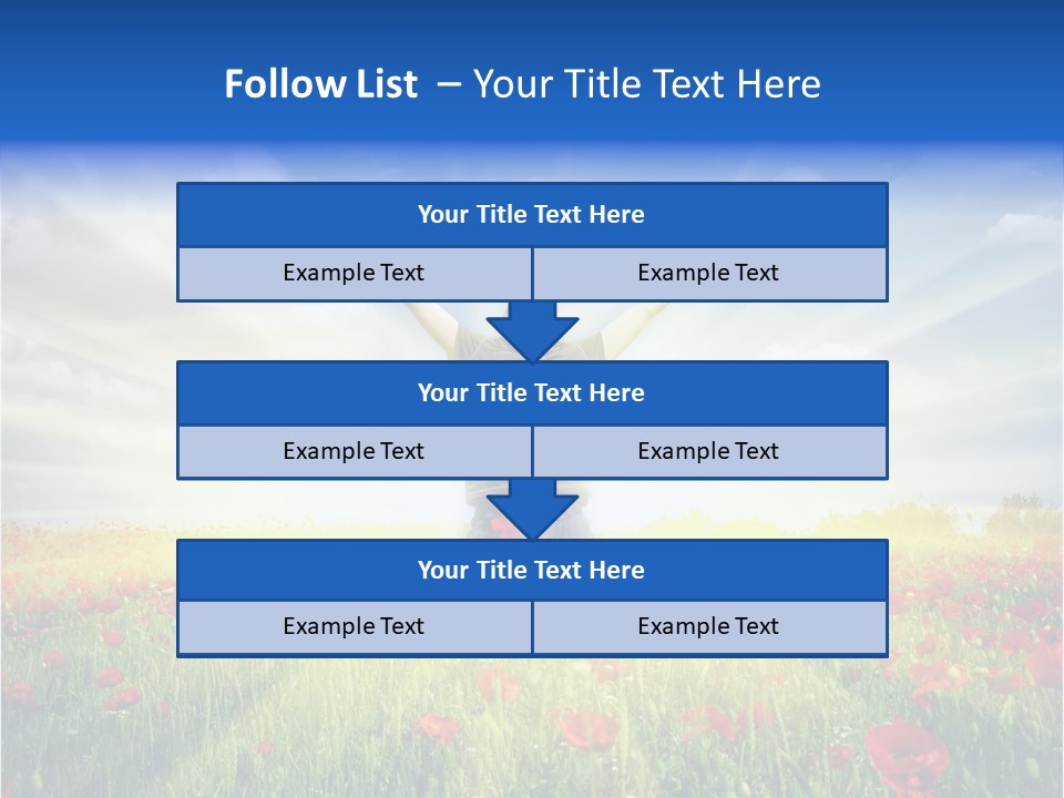 Success Spring Deep PowerPoint Template