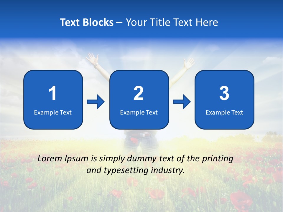 Success Spring Deep PowerPoint Template