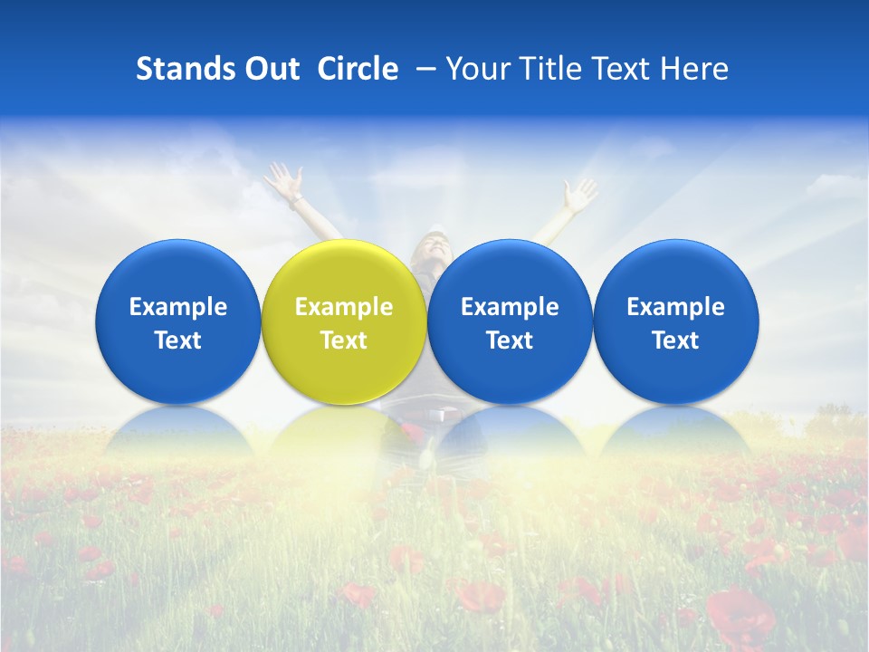 Success Spring Deep PowerPoint Template
