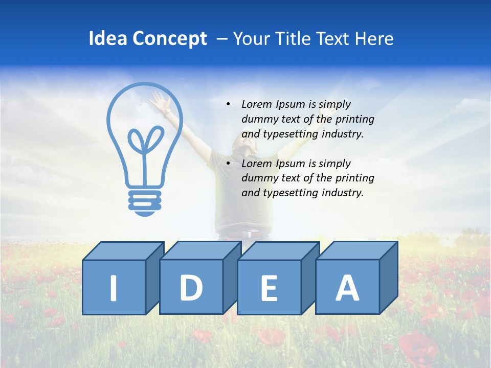 Success Spring Deep PowerPoint Template