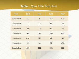 Abstract Calculation Success PowerPoint Template