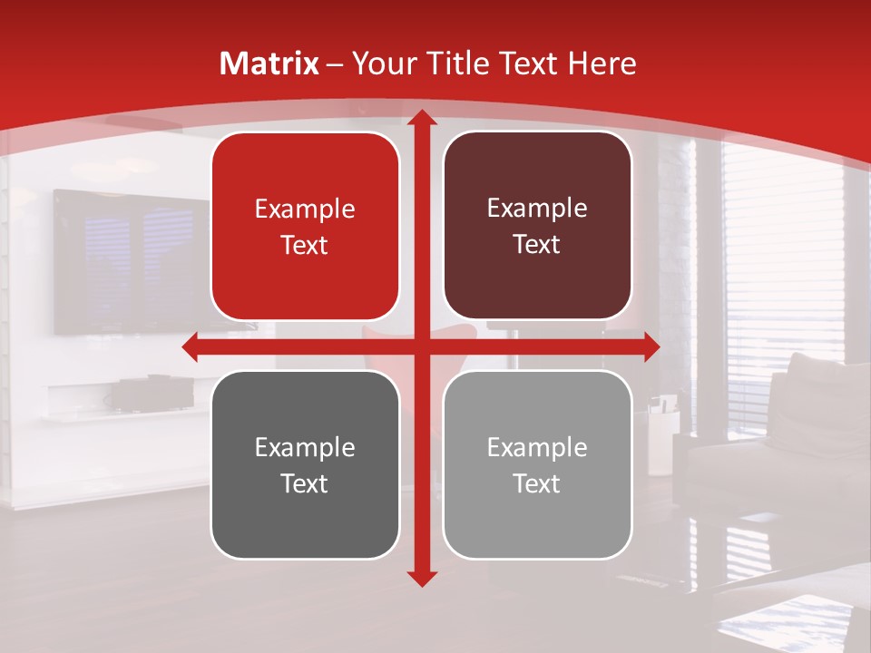 Ceiling Table Lcd PowerPoint Template