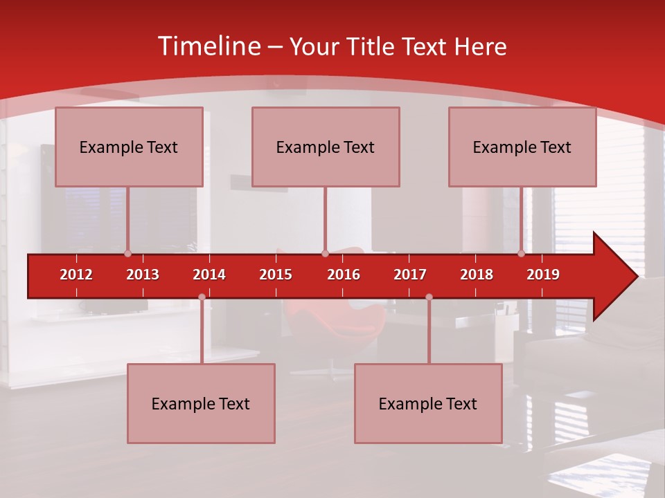 Ceiling Table Lcd PowerPoint Template