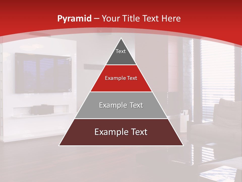 Ceiling Table Lcd PowerPoint Template