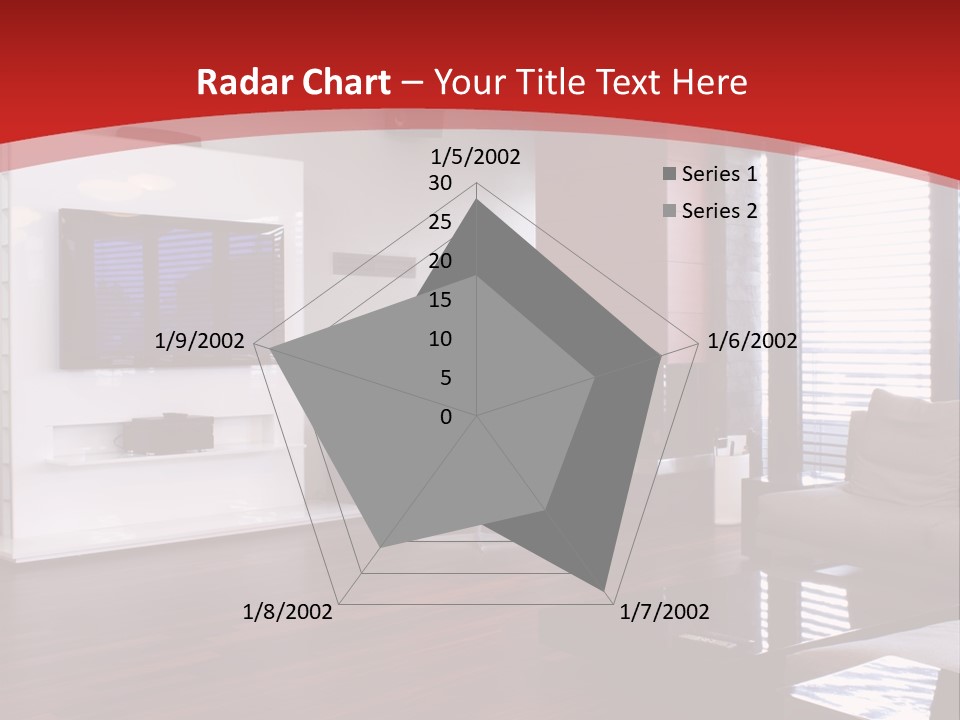 Ceiling Table Lcd PowerPoint Template