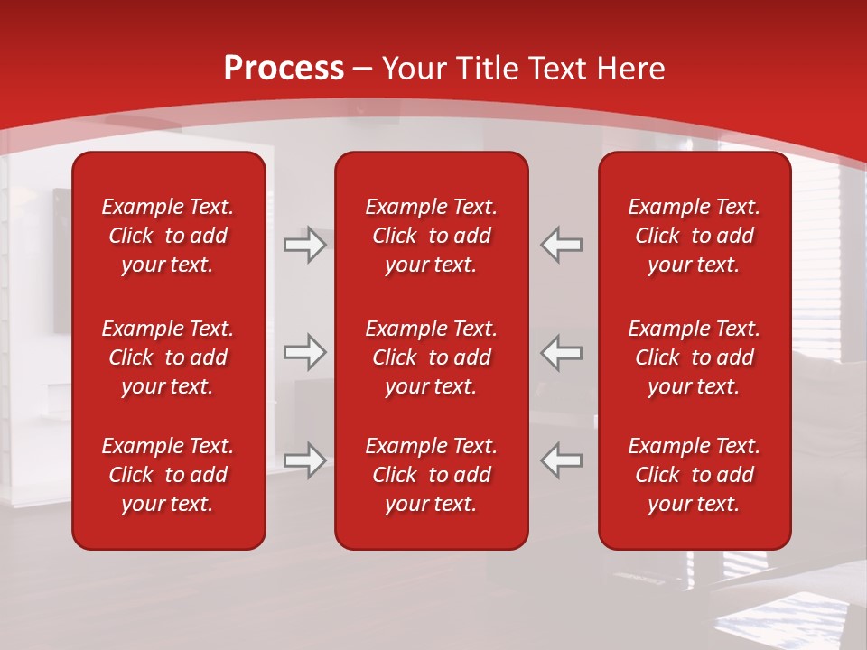 Ceiling Table Lcd PowerPoint Template