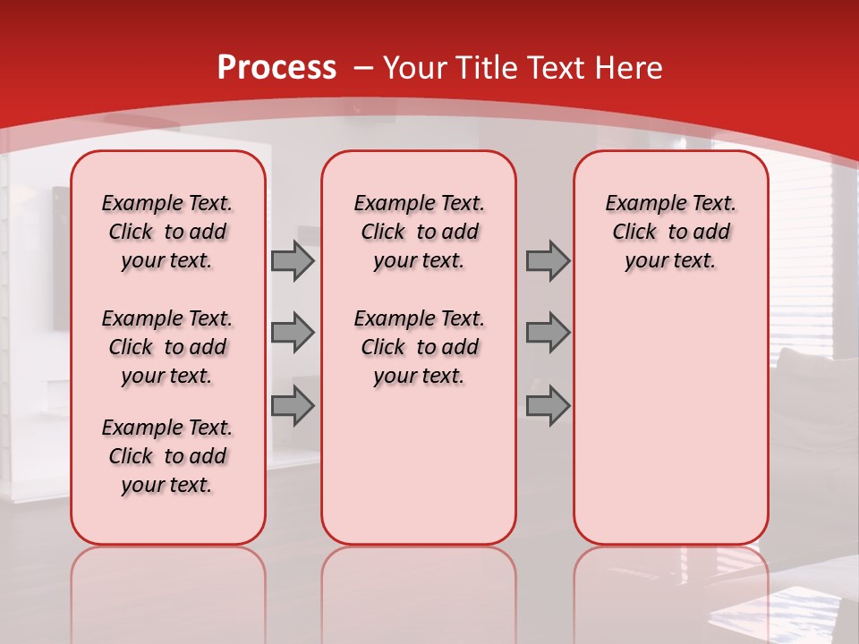 Ceiling Table Lcd PowerPoint Template