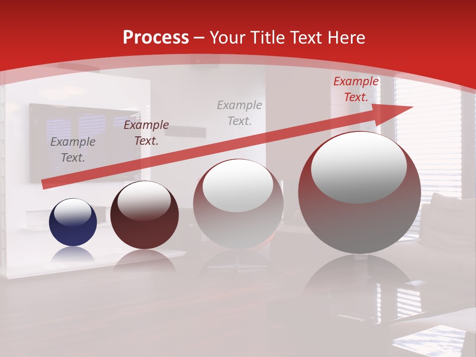 Ceiling Table Lcd PowerPoint Template