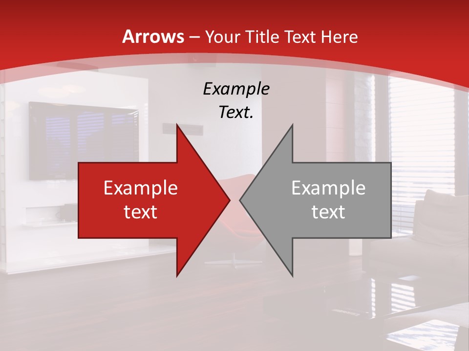 Ceiling Table Lcd PowerPoint Template