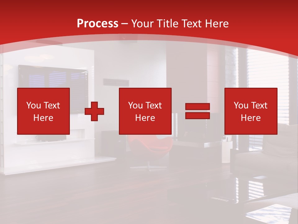 Ceiling Table Lcd PowerPoint Template
