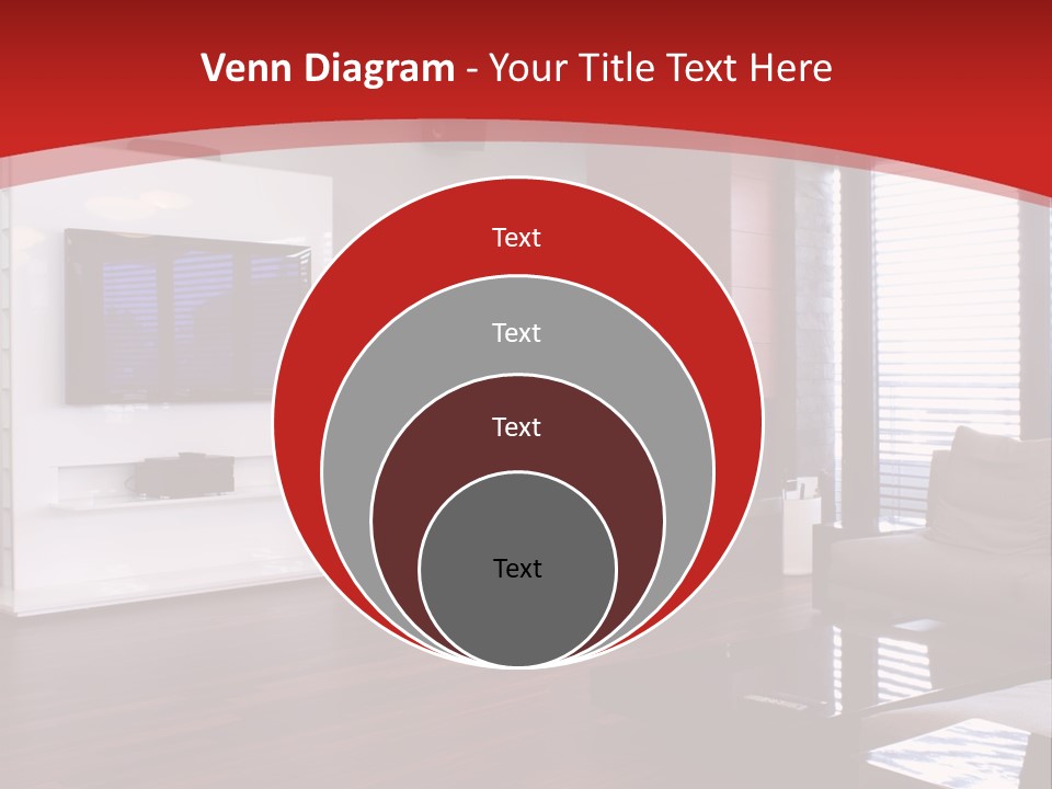 Ceiling Table Lcd PowerPoint Template