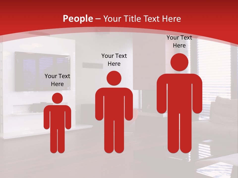 Ceiling Table Lcd PowerPoint Template