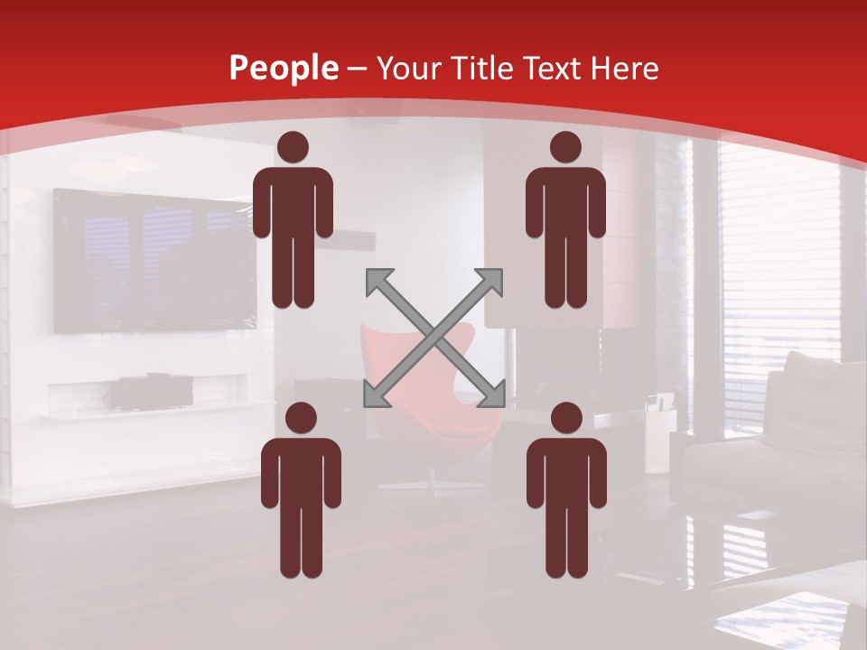 Ceiling Table Lcd PowerPoint Template